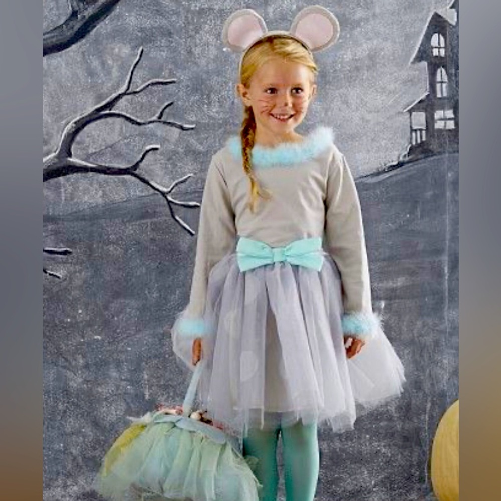 New Pottery Barn Kids Mouse Halloween Costume New Size 4/6 years toddler